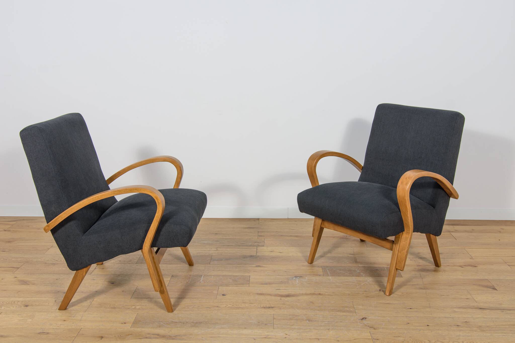 Mid Century Armchairs, Czechoslovakia, 1960s, Set of 2