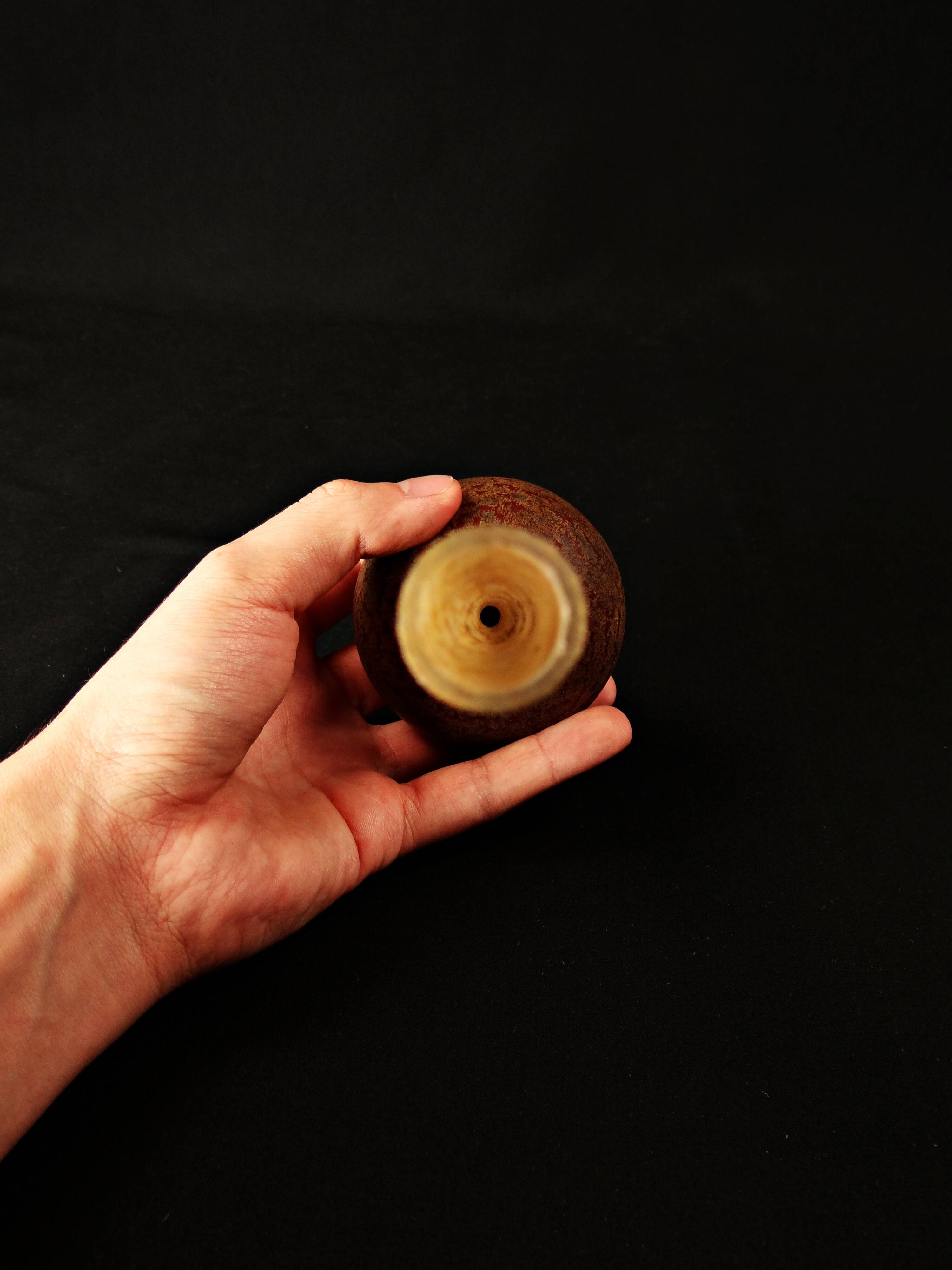 Delatte Nancy multi-layer glass vase signed marble effect Art Deco period