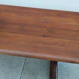 Antique vintage solid oak monastery farmhouse table