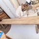 Paire de bancs de ferme