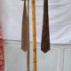 Bamboo coat rack on foot, 70s.