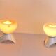 Pair of Murano glass bedside lamps, 1970