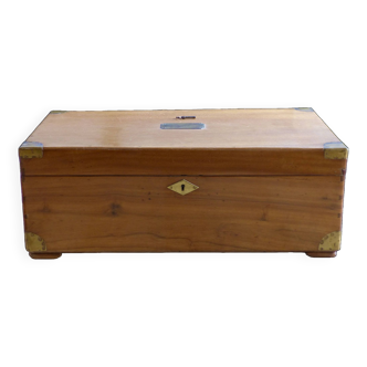 Naval officer's trunk in camphor wood