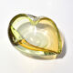 Glass ashtray, designed by E. Beranek, Skrdlovice, Czechoslovakia, 1960s