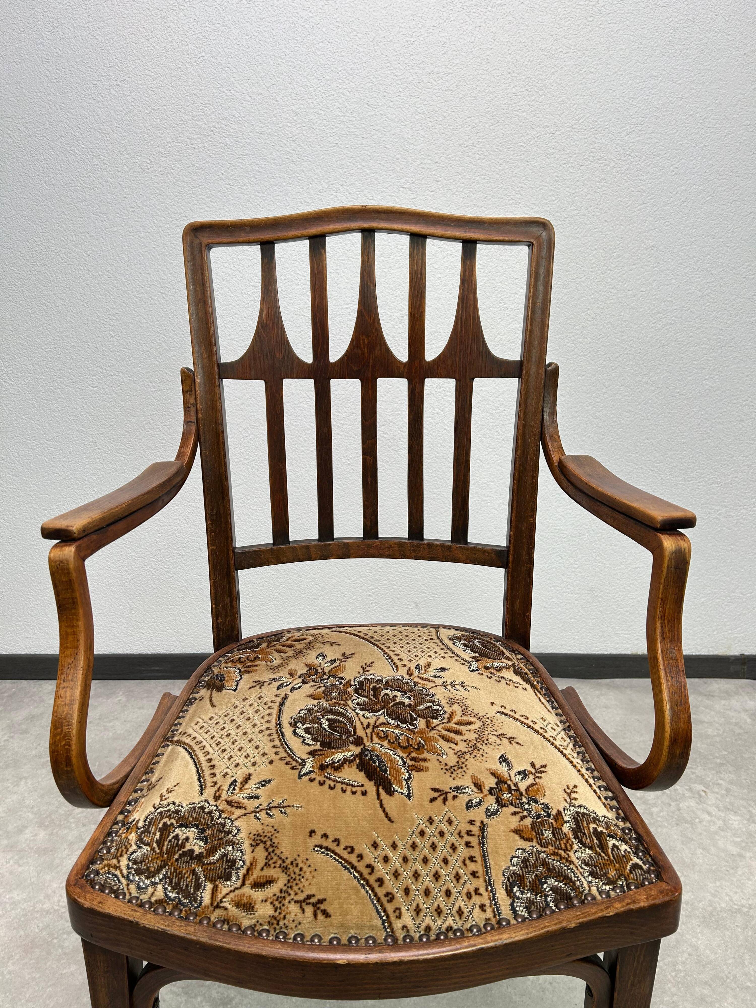 Office chair no. 327 by Kolo Moser for J.J. Kohn