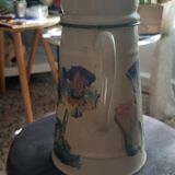 Enamelled sheet metal coffee maker