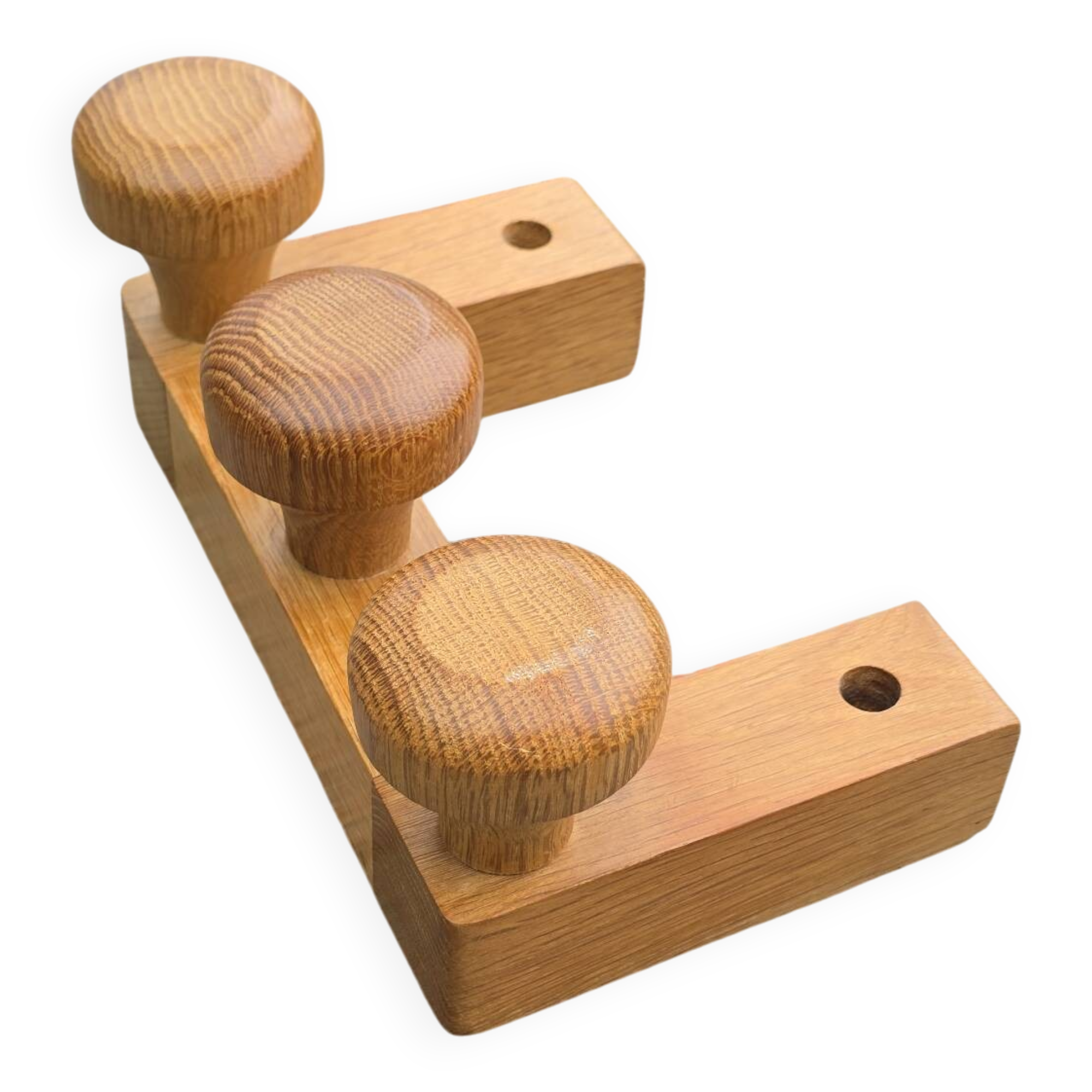 Coat rack with 3 hooks by Guillerme and Chambron