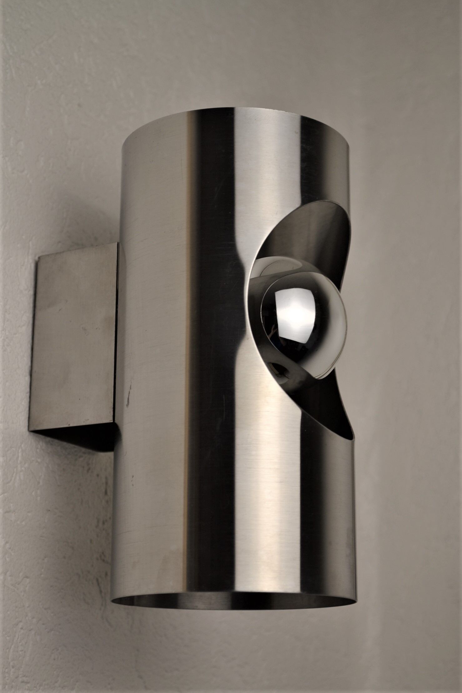 Space age 1970s wall light