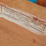 Set of 4 wooden chairs TON Bystrice Thonet blue