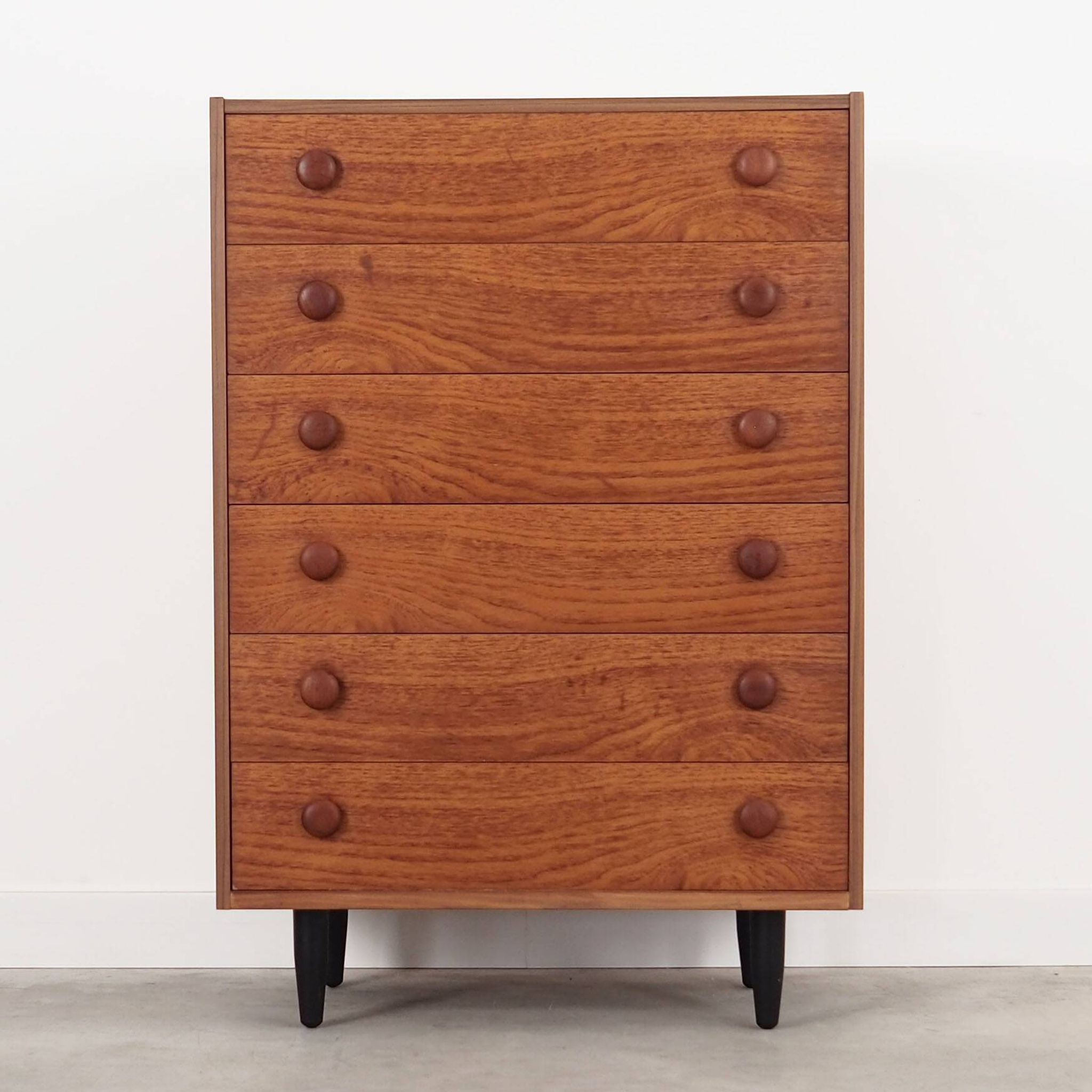 Commode en teck, design danois, années 60, fabriquée au Danemark