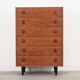 Teak chest of drawers, Danish design, 60s, made in Denmark