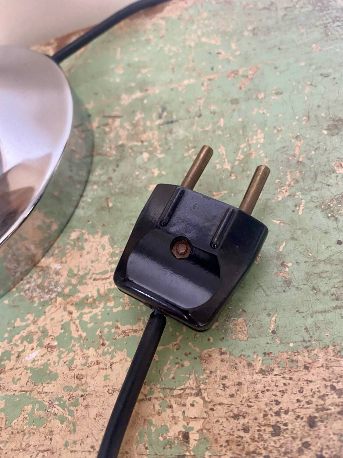 Space Age lamp base Richard Essig