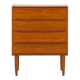 Danish teak chest of drawers, 1970s