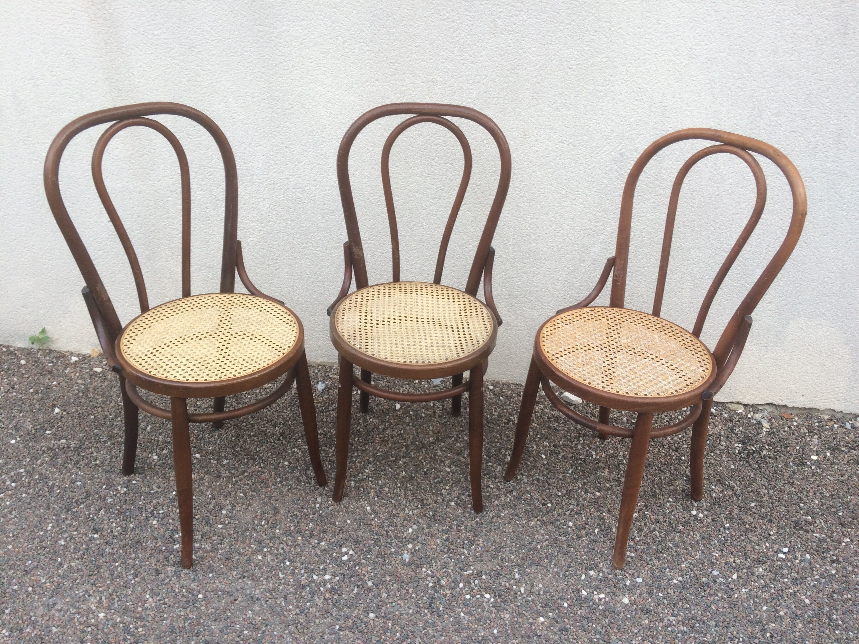 Bistro table and chairs Baumann
