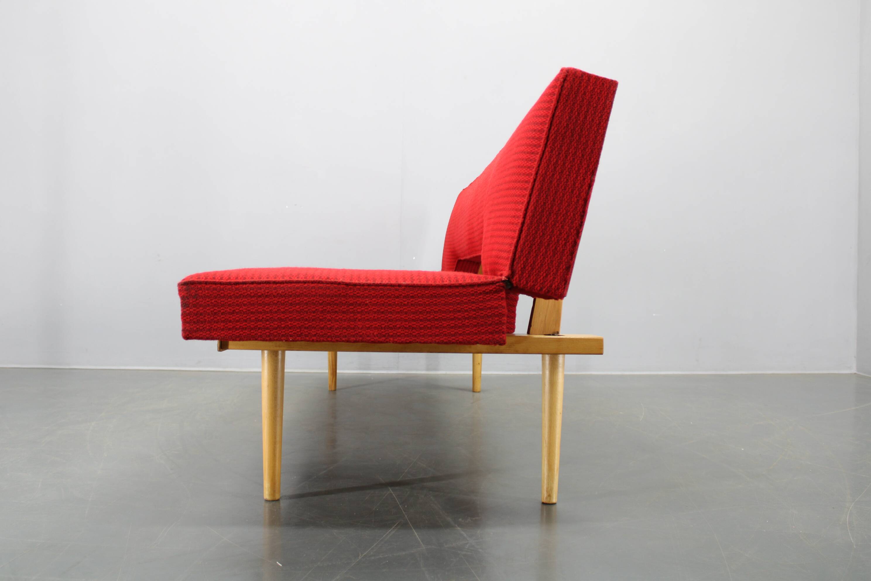 Mid-century sofa daybed by Miroslav Navrátil, Czechoslovakia, 1960s