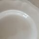 Set of 8 Sarreguemines ivory plates