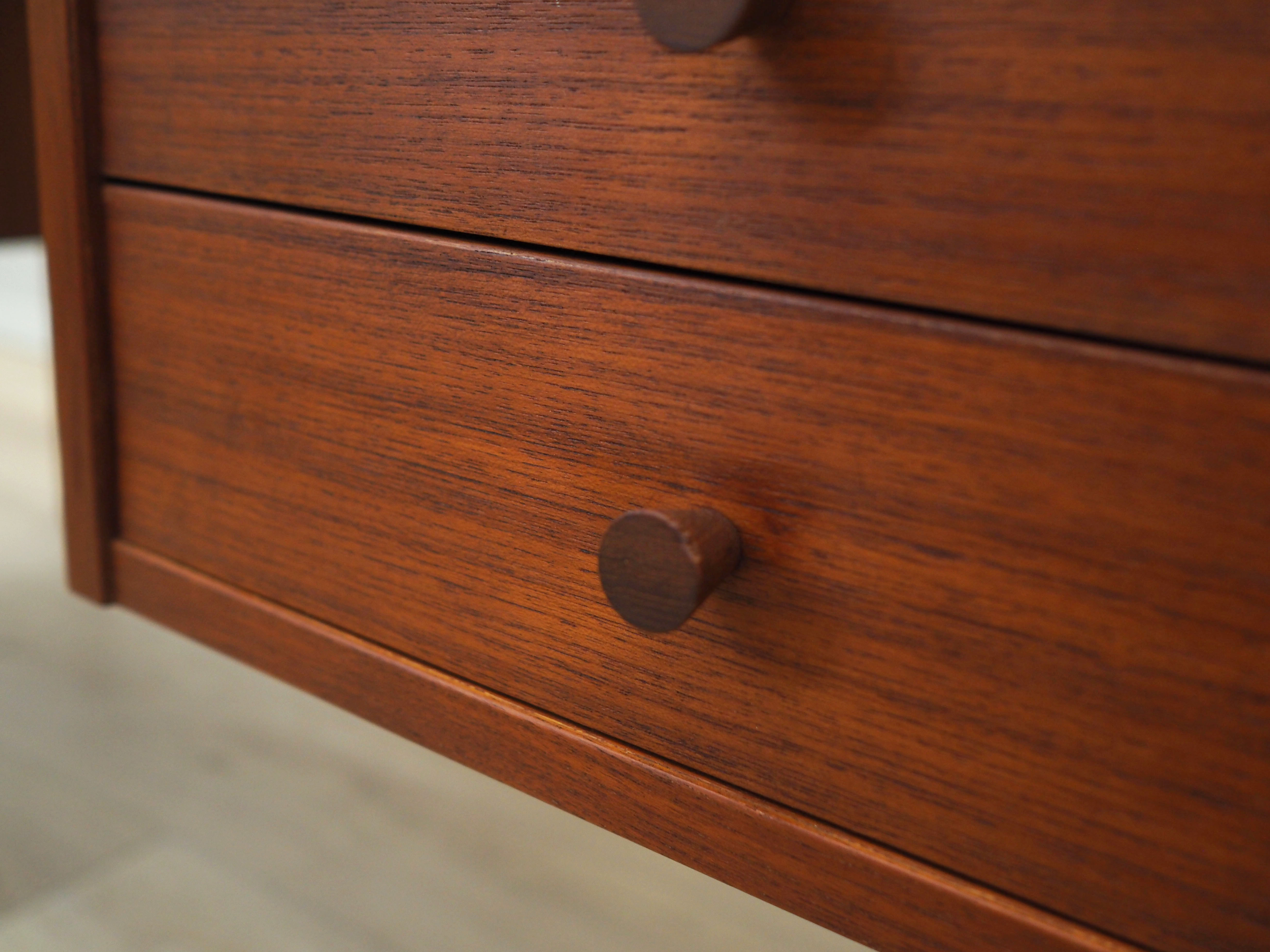Teak desk, Danish design, 1970s, made in Denmark