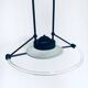 Black Pendant Lamp, 1980s