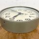 Industrial factory wall clock from Pragotron 1950s