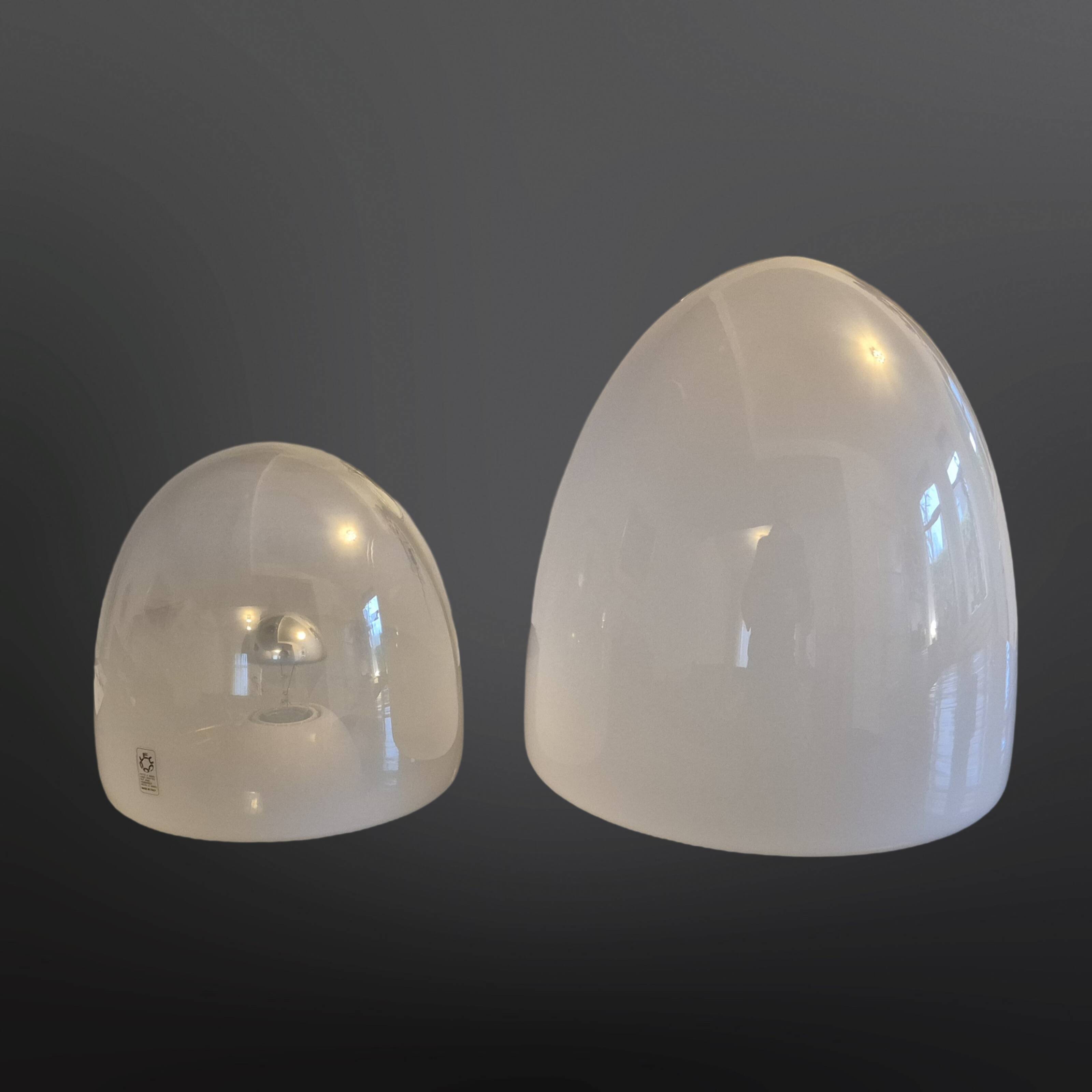 Set of 2 Ebe table lamps by Giusto Toso for Leucos, Italy 1970s