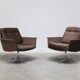 Paire de fauteuils pivotants 'Sedia' par Horst Brüning pour COR, 1972
