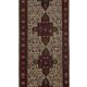 Vintage Turkish Oushak Rug Handwoven 104x285 cm