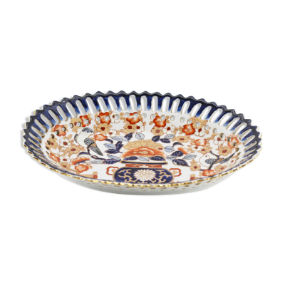 Plat central ajouré en porcelaine chinoise Adèle carey