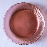 4 rosaline Arcoroc flat plates