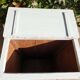 Wooden linen chest