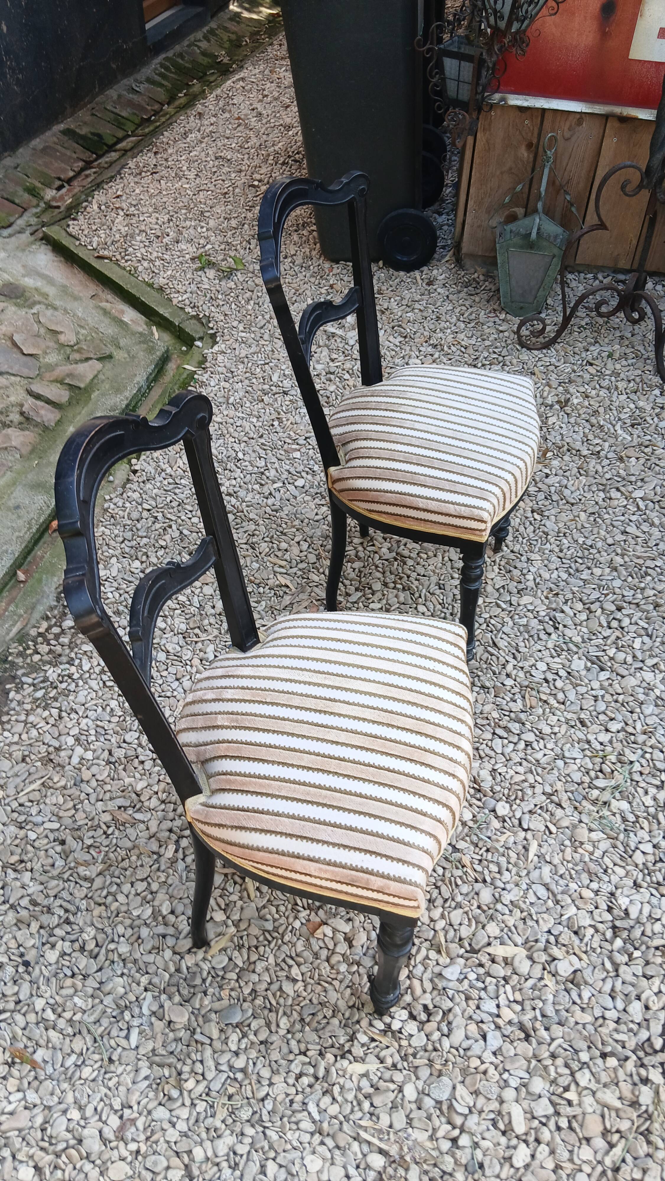 Set of 2 Napoleon III chairs