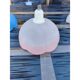 Vintage suspension in pink opaline glass