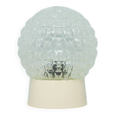 vintage round glass ceiling light