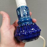 Small ceramic table lamp, Denmark 1970-80s.