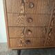 Commode vintage en palissandre années 60