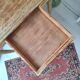 Desk / Side table / Art Deco console in solid wood from the 1930s-1940s