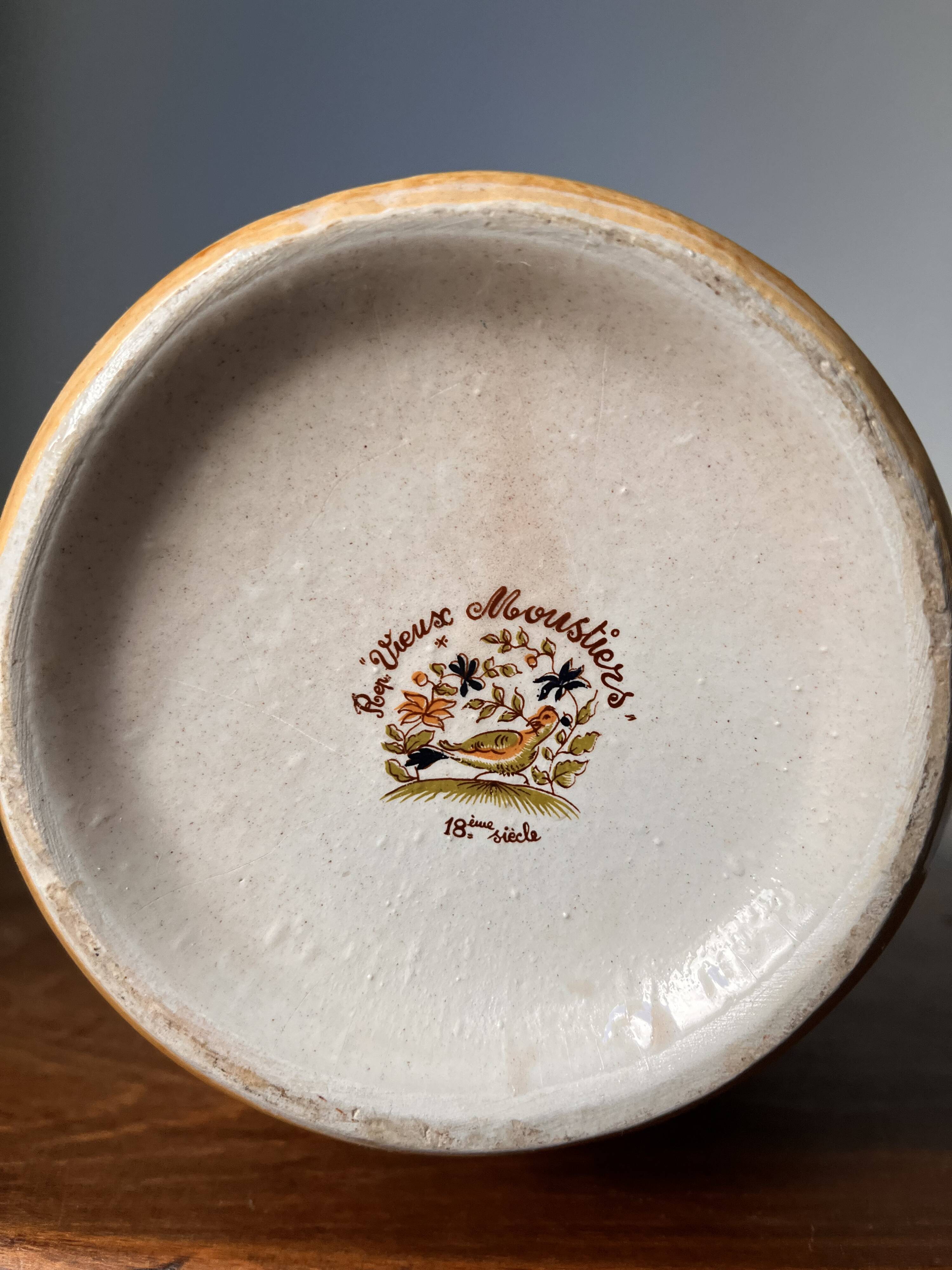 Moustiers Ceramic Vase