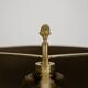 Bronze and resin egg lamp signed Maison Charles, 1970s.