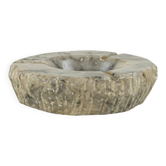 Onyx ashtray, Italian design, 1970s, production: Italy