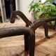 Pair of fireplace chenets