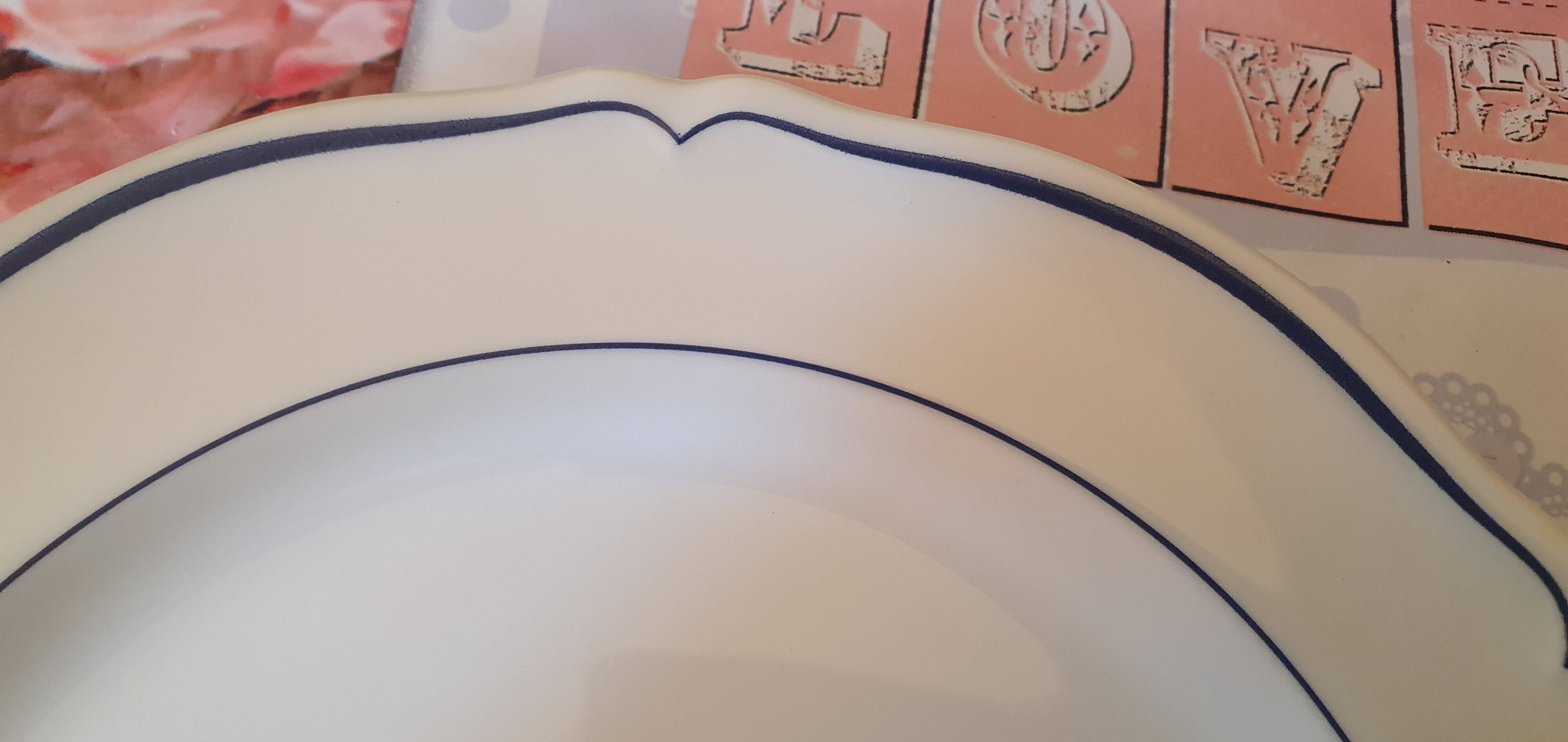 Service de table neuf porcelaine dure Georges Boyer Limoges France