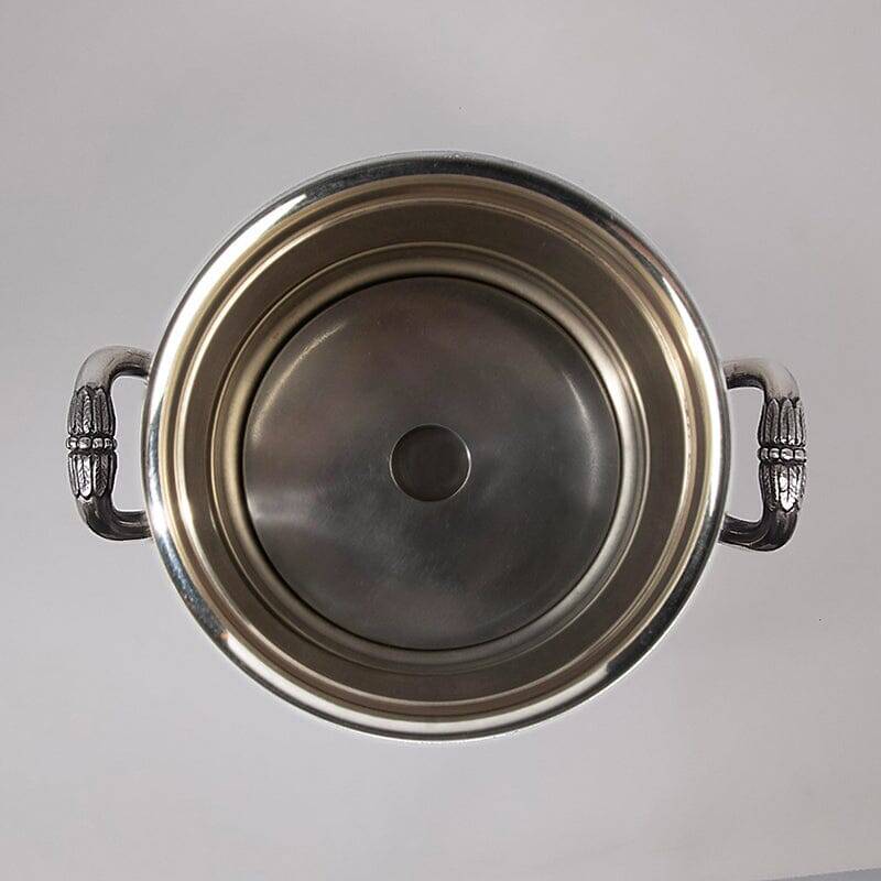 1950s Gorgeous Champagne or Ice Bucket by Christofle in Silver Plated. Made