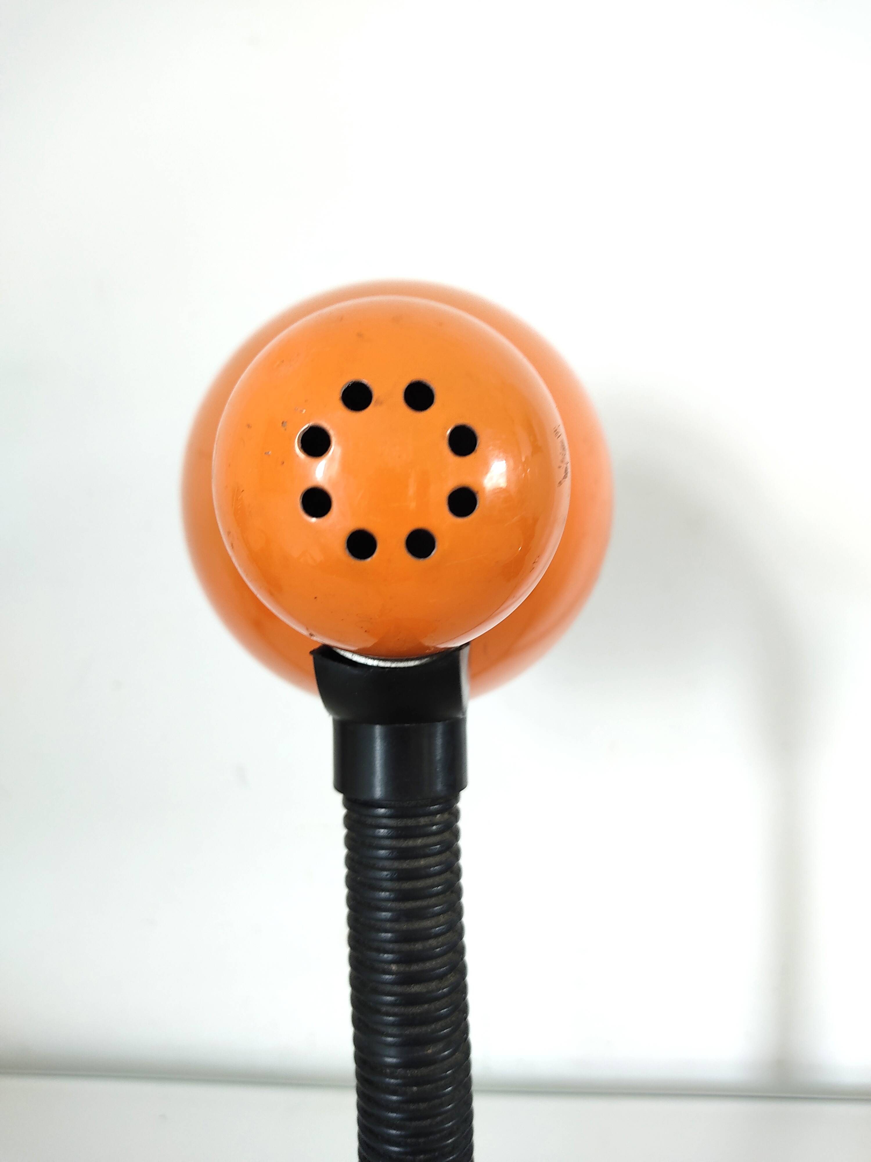 Vintage orange desk lamp