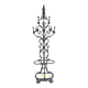 Art Nouveau coat rack in cast iron, circa 1900
