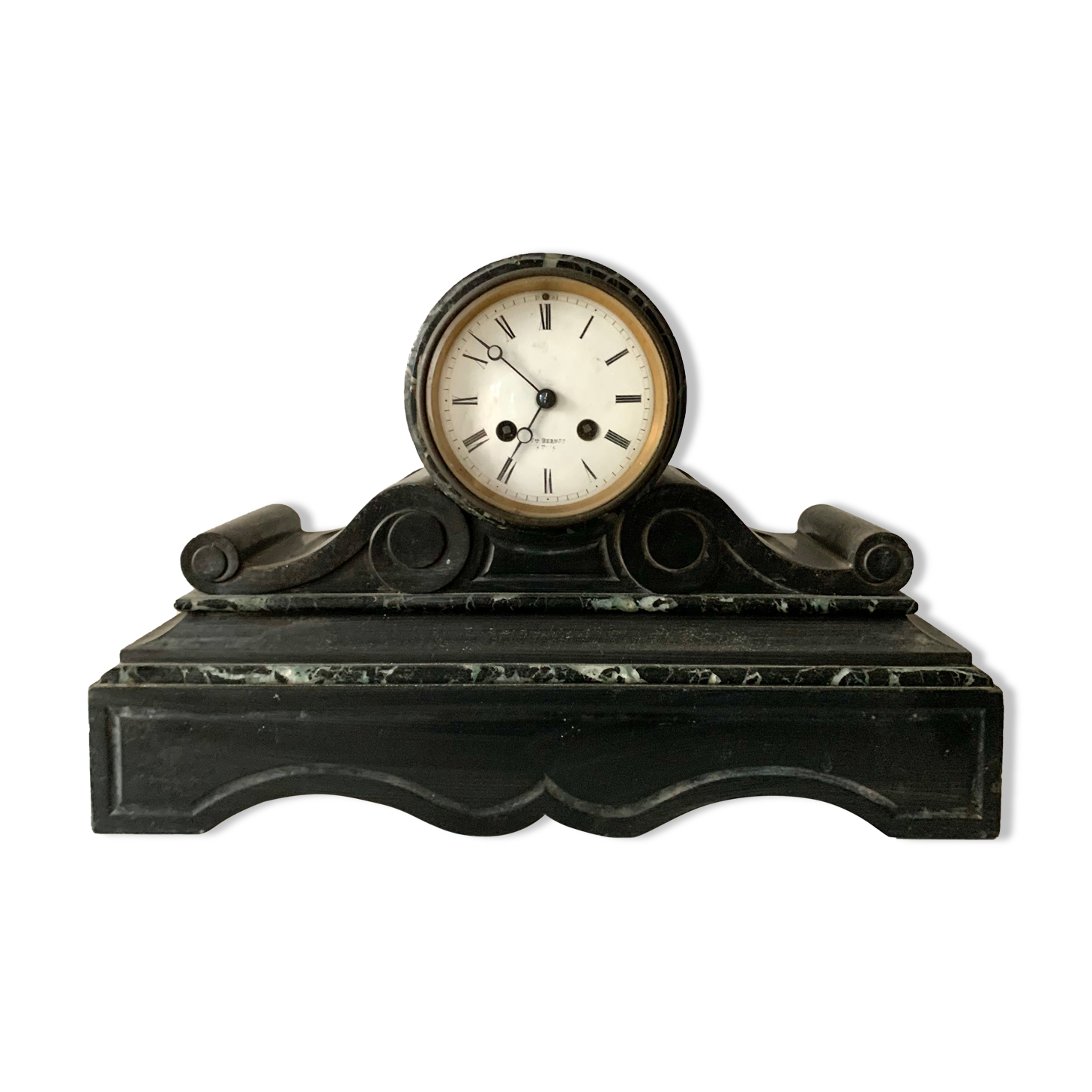 Marble clock