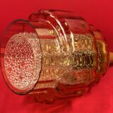 Pendant lamp, Vintage chandelier 1960s Carl Fagerlund GDR - Smoked glass