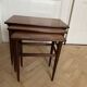 Tables gigognes en palissandre vintage Danemark 1960-1970