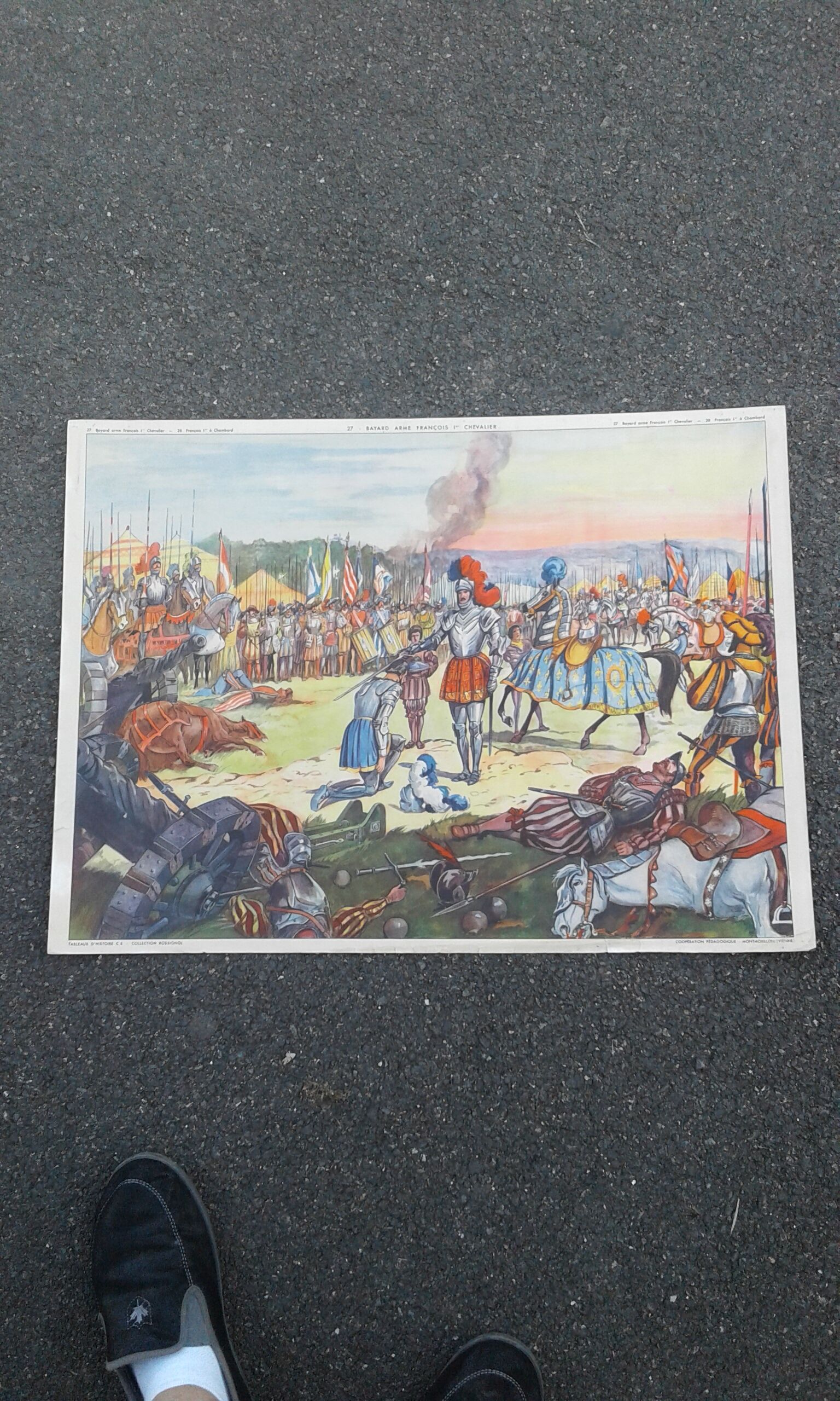 Displayed Rossiignol vintage 50s