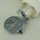 1/6 - adjustable WALL LAMP sconce staff duo spotlight, white, 1970s