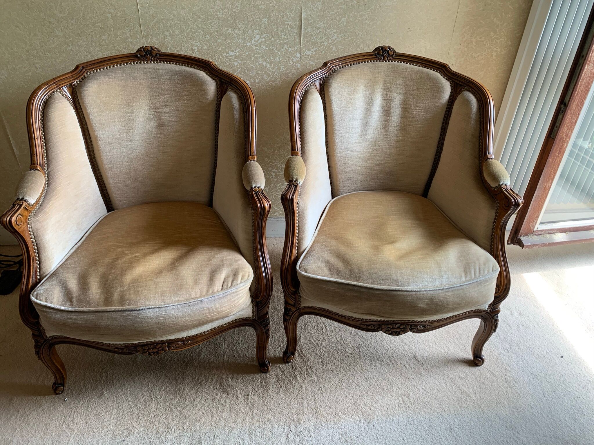 Armchairs Louis XV