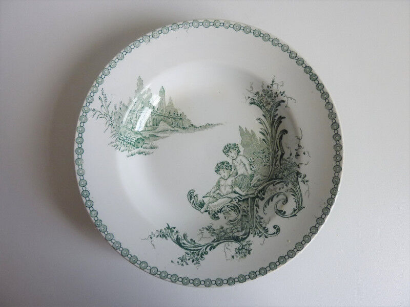 6 Trianon St Amand hollow plates